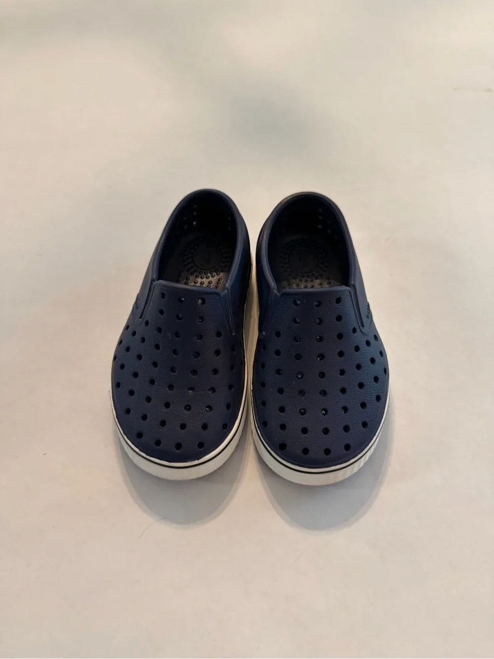 Native Kids Navy Slip-On Perforated Water Shoe